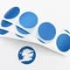 100PCS 25mm "1" Inch Round Circle Scratch Off Stickers For DIY Lucky Promotional Game Gift Cards