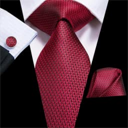 Hi-Tie White Red Striped Paisley Solid Wedding Tie For Men Design Mens Necktie Hanky Cufflink Business Party Dropshipping