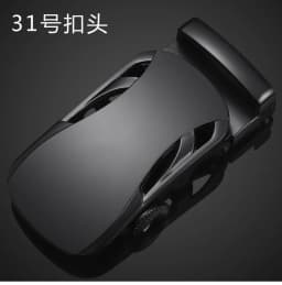 Men's Alloy Automatic Belt Buckle High quality Black metal buckle men's business casual width 35mm Belt(Only Can Match Our Belt)