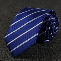 New Men's Tie Classic Stripes Striped 8cm Jacquard Necktie Accessories Daily Wear Cravat Wedding Business Party Gift