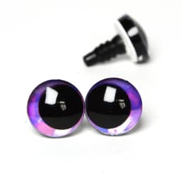 20pcs 16mm 18mm 20mm 25mm 30mm Cartoon 3D glitter toy doll pupil eyes with washer --color size option