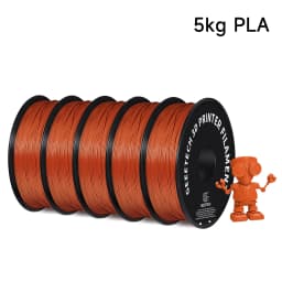 Geeetech 5Kg Standard PLA Filament 1.75mm 3D Printer Plastic Material, Accuracy 0.03mm, Multiple Colour, Fit Most FDM Printer