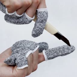 10Pcs Finger Cots Thumb Protector Anti-Cut Fingertips Finger Sleeve Flexible Resistant Protection Finger Cots DIY Work
