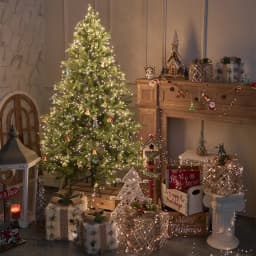 6M-75M Green Wire LED String Fairy Cluster Lights Christmas Tree Lights Outdoor Garland New Year Street Home Party Wedding Decor