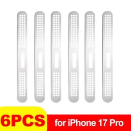 2/10PCS Metal Speaker Dust Sticker for IPhone 17 Pro Max Air 17PM 17Pro Speaker Protective Cover Mesh Dustproof Net For iPhone17