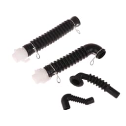 1Pc Washing Machine Drain Pipe Washing Machine Rubber Drain Outlet Pipe Parts Hose Internal Connection Outlet Hose 5214FA3739