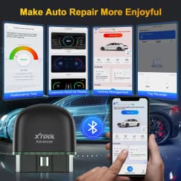 XTOOL AD20 Bluetooth OBD2 Scanner For Engine System Diagnostic Code Reader HUD Display Perfromance Test Lifetime Free Update