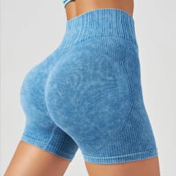 Tight, High Waisted, Sexy Peach Quick Drying, Breathable Yoga Pants, WOMEN'S Running, Sports, and Fitness Three Point Shorts