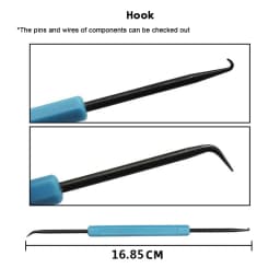 6-Piece Soldering Aid Kit PCB Cleaning and Maintenance Tools Repair and Soldering Aids Circuit Board Soldering Accessories