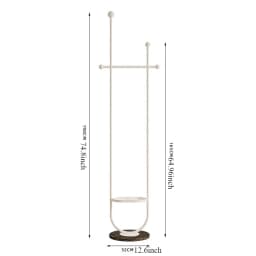 Stand Portable Clothes Rack Bedroom Floor Holder Clothes Hanger Hat Rack Home Modern Perchero De Pie Clothing Store Furniture