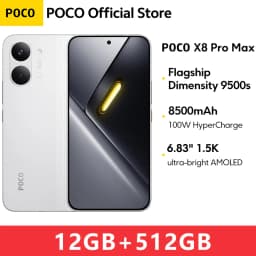 【World Premiere】Global Version POCO X8 Pro Max 8500mAh Smartphone Dimensity 9500s 6.83'' 1.5K 120Hz Ultra-Bright AMOLED Display