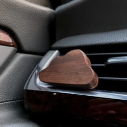 Auto Air Vent Freshener Car Aroma Diffuser Vent Clip Wood Essential Oil Aromatherapy Holder Cloud Tree Shape Black Walnut Beech