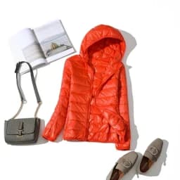Ultra Light Down Jacket 2024 New Parkas Basic Winter Jackets Female Women Velvet Hooded Coats Autumn Down Jacket Womens Outwear