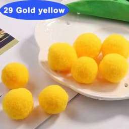 30-300Pcs Soft Pom Poms Fluffy Balls Pompon Mixed 40Colors Pompom Fur Ball for Kids DIY Craft Wedding Decor 8/10/15/20/25/30mm