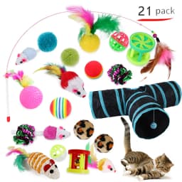 Cat Toys Mouse Shape Balls Foldable Cat Play Tunnel Kitten Tower Funny Cat Tent Pet Supplies for Indoor Cats