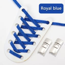 Rainbow Elastic Laces Sneakers Flats Cross buckle No Tie Shoelaces Adults Kids Fashion Glitter Rubber Shoelace Shoe Accessories