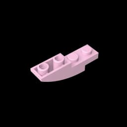 Gobricks GDS-731 BRICK 1X4X1 INV. BOW compatible with lego 13547 children's DIY Educational Building Blocks Technical