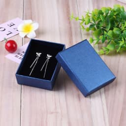 12pcs/ Lot Baolan Luxury Kraft Gift Box Ardboard Paper Bracelet Necklace Jewellry Boxes Packaging Rings Gift Storages Wholesale
