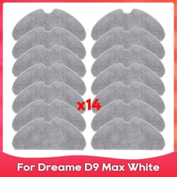 Fit For ( Dreame D10S, D10S Pro, F9 Pro, F10, D9 Max Gen 2, D9 Max White / RLD33GA ) Brush Filter Mop Accessories Part Spare