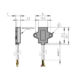 3.3V-5V Non Contact Water Level Sensor for Tank Capacitive Liquid Level Sensor Liquid Detection Switch Water Level Detector