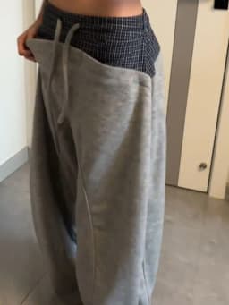 Unique Street Low Waist Patchwork Design Casual Pants Women Autumn Winter New Sle Slim Straight Leg Floor-Length Pants American