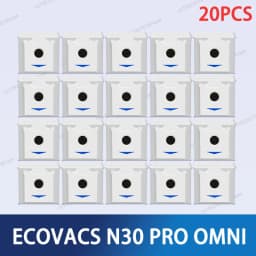 ECOVACS Deebot N30 PRO OMNI /YDLX11-1 Accesories Main Side Brush Mop Cloth HEPA Filter Dust Bag Robot Vacuum Cleaner Spare Parts