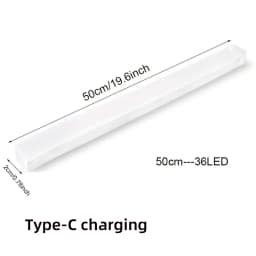 Motion Sensor Lamp Night Light Wireless LED USB Type C Rechargeable Lamp for Kitchen Cabinet Bedroom Wardrobe Staircase Lighting