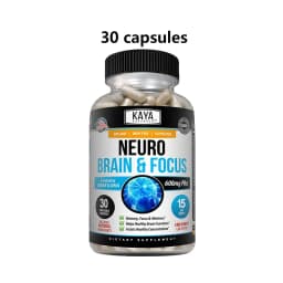 Neuro Brain for Memory & Focus - Nootropic Brain Support Supplement, Focus & Concentration & Cognitive Function