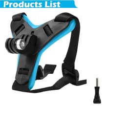 Motorcycle Helmet Chin Strap Mount Holder for GoPro Hero 13 12 11 10 9 8 AKASO SJCAM Insta360 DJI OSMO Action Camera Accessories