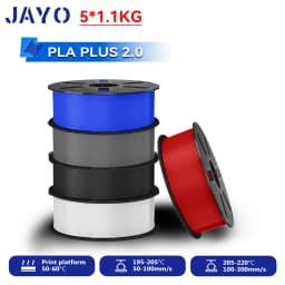 JAYO 5.5KG 3D PETG / High Speed Matte PETG / PLA Classic Printer Filament 1.75mm 3D Printer Filament Neatly Wound PETG for 3D