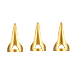 2/3/5/10pcs/Can Hairdressing Finger Claw Ring Stitching Layered Hairdressing Tool Accessories Braiding Hair