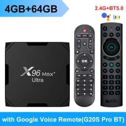 X96Max Plus Ultra Smart TV Box Android 11 Amlogic S905X4 4GB 64GB TVBOX 8K Wifi BT X96 Max Media Player 4GB 32GB Set Top Box