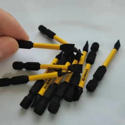 DEWALT SL8 57MM Slotted Impact Drill Bits High Speed Steel Hard Metal Screwdriver Batch Head 5PCS