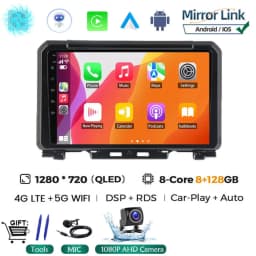 9 Inch Android 16 For Suzuki Jimny JB64 JB74 2018 - 2020 Multimedia Video Player Car Radio Stereo GPS Navigation Carplay