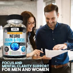 Neuro Brain for Memory & Focus - Nootropic Brain Support Supplement, Focus & Concentration & Cognitive Function