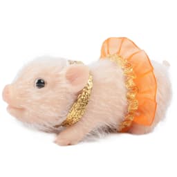Lifelike Pig Doll Mini Reborn Piglet Stretchy Realistic Soft Cute Piggy Full Silicone Body Piggy Toys Kid Christimas Dolls Gift