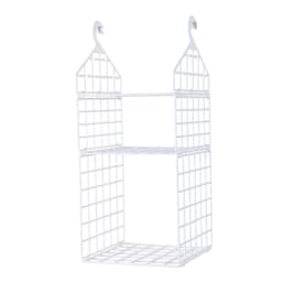 Foldable Hanging Closet Organisers Pajamas Coats Sweaters Sturdy Durable  Towels Layered Storage Basket , 2/3/4/5 Tier