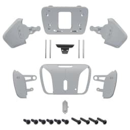 eXtremeRate Replacement Redesigned K1 K2 K3 K4 Back Buttons Housing Shell for ps5 Controller, RISE4 Remap Kit - 19 colors