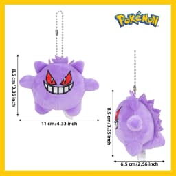 Mimikyu Eevee Plush Keychain Pocket Monster Cos Eeveelution Snorlax Doll Anime Pendant For Fan Collectible Sylveon Present Decor