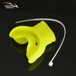 1Pcs Scuba Diving Second Stage Silicone Mouthpieces Snorkel Regulator Octopus Mouthpieces Underwater Breathing Accessories