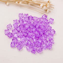 8/10/12/14mm Transparent Square Acrylic Loose Spacer Beads For Jewelry Making Handmade Diy Necklace Bracelet