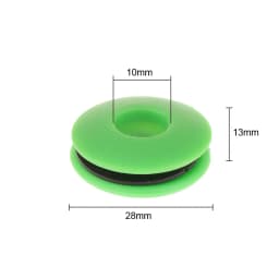 10pcs Plastic Eyelets Set Round Eyelets Tarpaulin Eyelets Solar Cover Pool For Repairing Tarpaulins And Securing Solar Covers