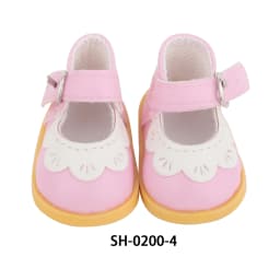 5.5CM PU Leather Mini Doll Shoes For 14 Inches American Doll Boots Hollowing Heart Bow Shoes For 35Cm Baby Girl,Lise,Nancy Dolls