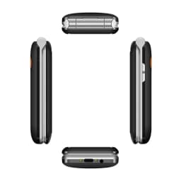 UNIWA V202T Flip Phone Dual Screen Large Button Dual SIM Card 4G Network Mobile Phone Support Charging Dock For Elderly
