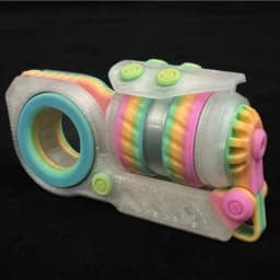 EDC Fidget Roller Spinner Paragraph Ring Fingertip Flywheel Ratchet Wheel Magnetic Push Card Sensory Relieve Stress Relief Toy
