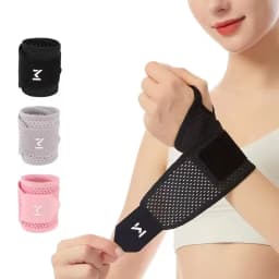 1Pc Gloves Breathable Mesh Wrist Support Wrap-Around Compression for Joint Pain & Sprain Protection Chronic Overuse Protection