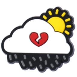 New Arrivals 1Pcs Cute Weather Clouds PVC Shoe Charms for Crocs Accessories Charms Decoration Party Favor Gifts
