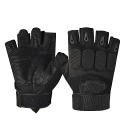 1Pair Tactical Half Finger Gloves Army Military Combat Hunting Shooting Air Gun Paintball Police Duty No Finger