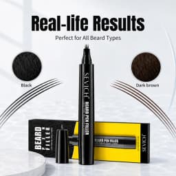Beard Filling Pen Kit Beard Enhancer Brush Beard Coloring Shaping Tools Waterproof Black Brown Hair Pencil Man Cosmetic