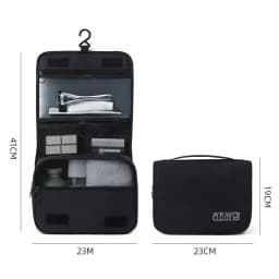 Large Capacity Washing Supplies Storage Bag Multifunction Travel Storage Handbag Portable Makeup Bag Waterproof Hanging Bags